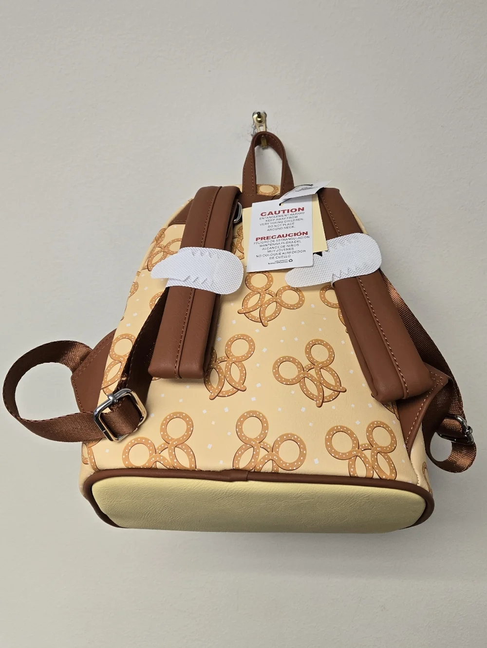 Loungefly Disney Parks Mickey Mouse Pretzel Backpack